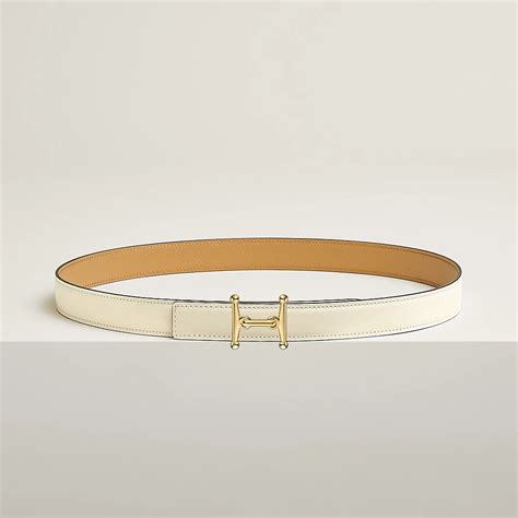 Mors H belt buckle & Reversible leather strap 24 mm